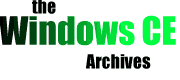 The Windows Mobile / Windows CE Archives